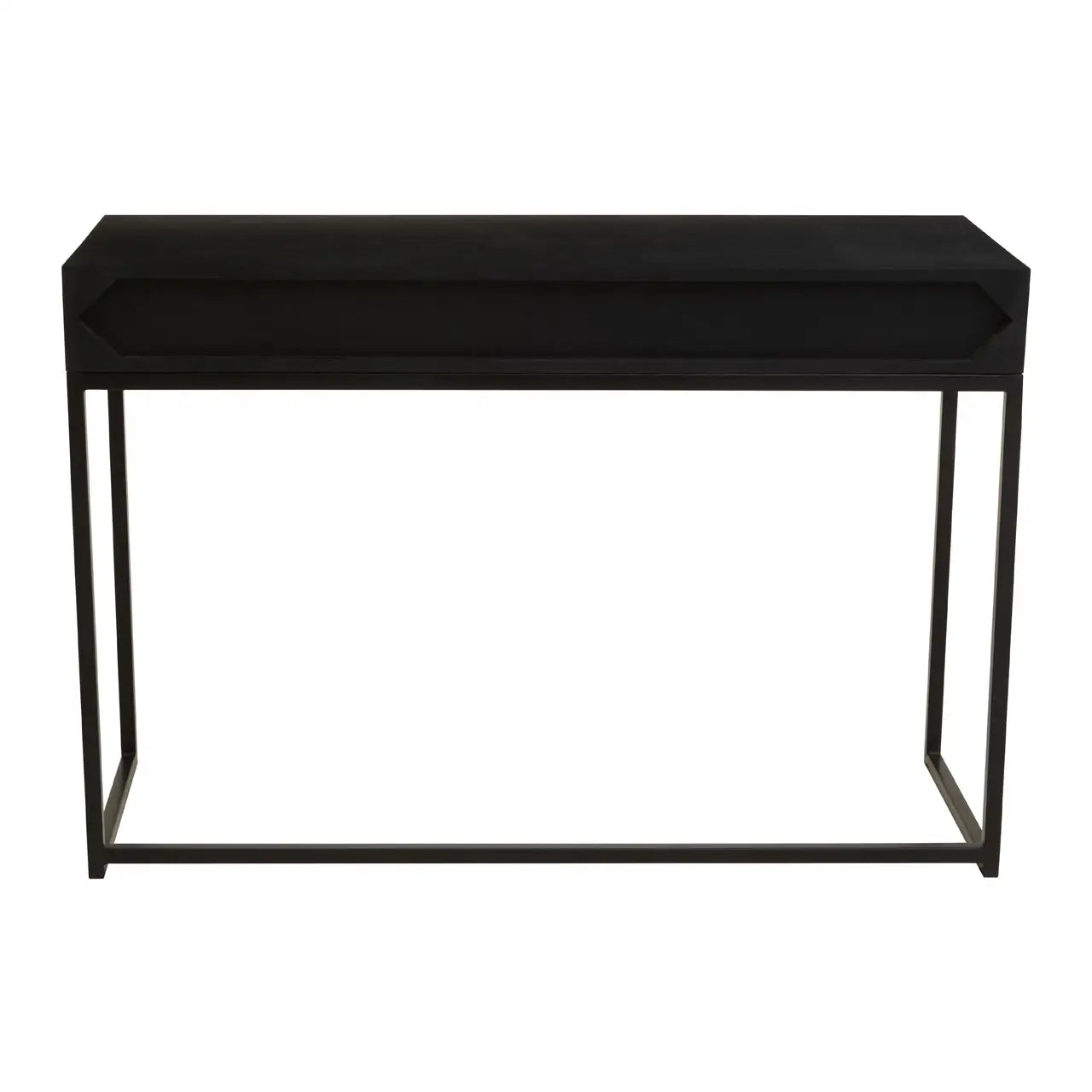 Axis Console Table decorative knob drawer handle detail