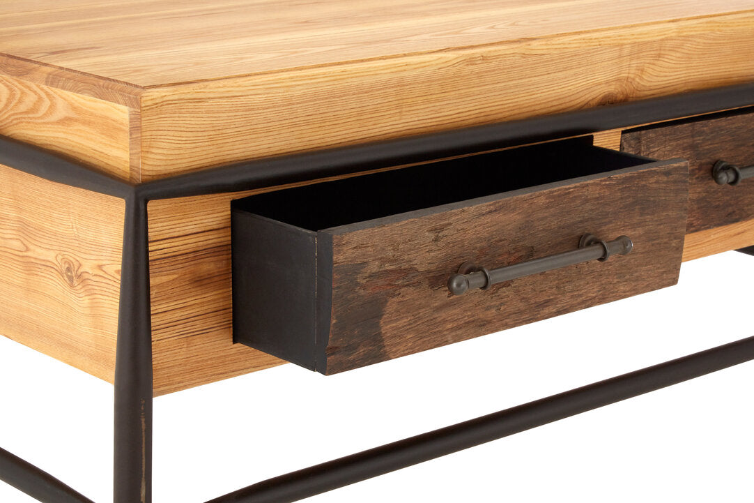 Forma Coffee Table in use styled with books and decor accessories