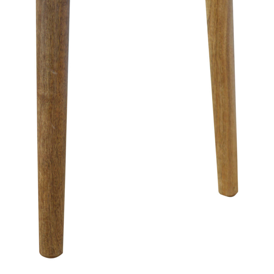 Large 3 Drawer Nordic Console Table overhead product view
