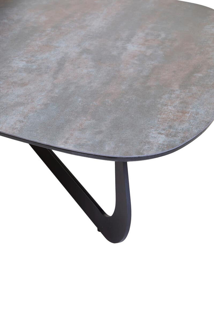 Regalia Large Asymmetric Coffee Table three-quarter angle view